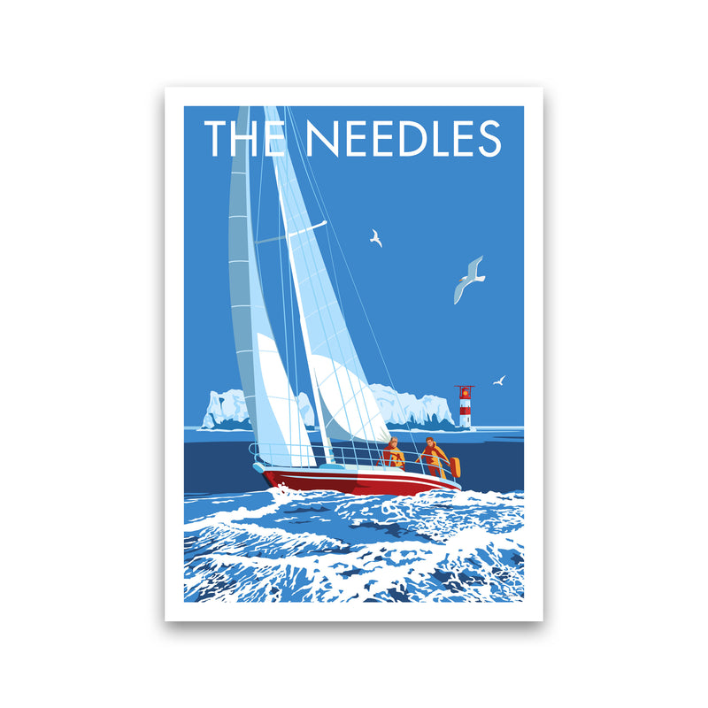 The Needles Art Print by Stephen Millership Print Only