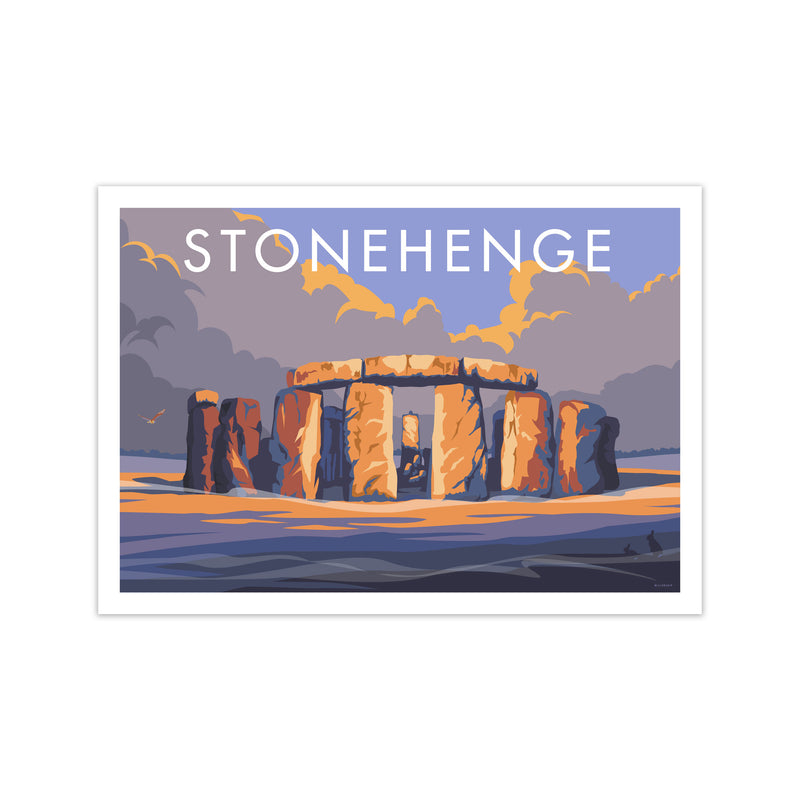 Stonehenge by Stephen Millership Print Only