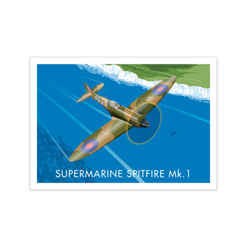 Supermarine Spitfire by Stephen Millership Print Only