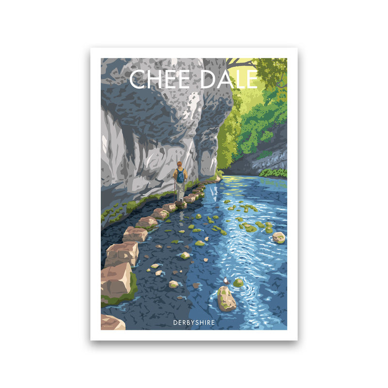 Chee Dale Art Print by Stephen Millership, Framed Wall Art Print Only