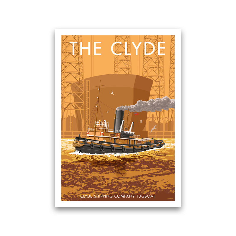 The Clyde Art Print by Stephen Millership Print Only