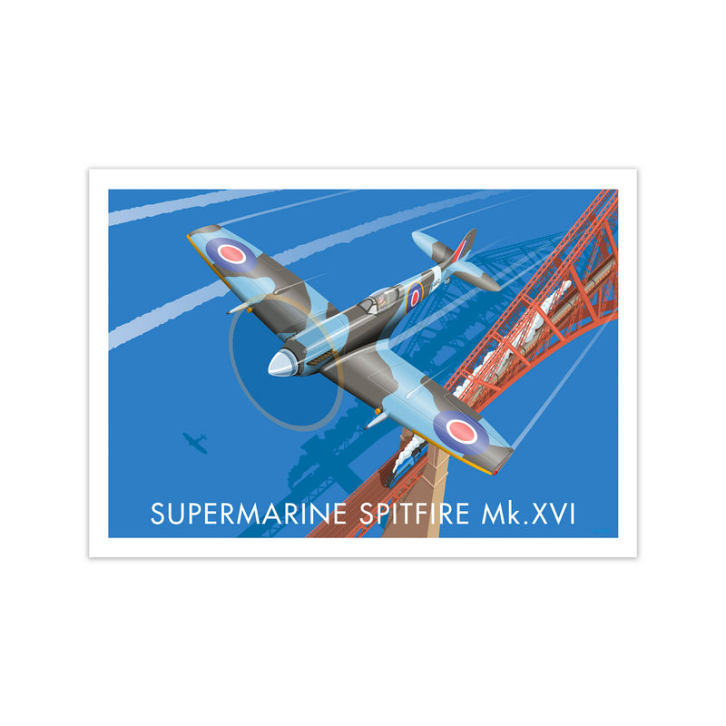 Spitfire XVI by Stephen Millership Print Only