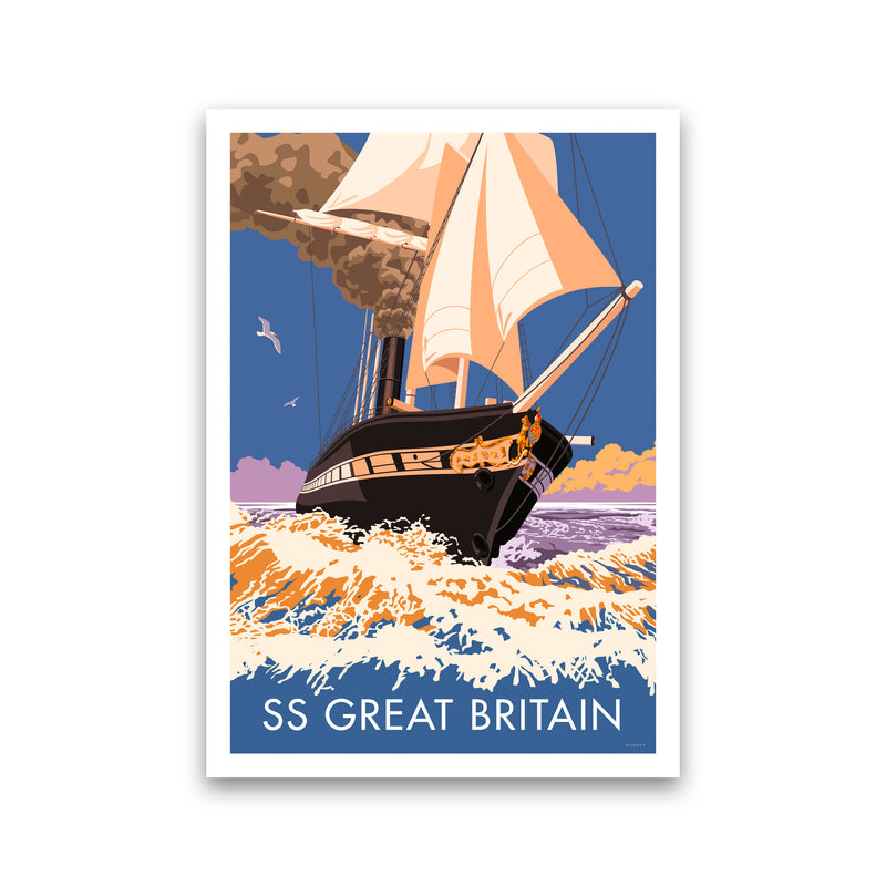 SS Great Britain Art Print by Stephen Millership Print Only