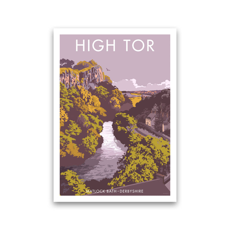 High Tor Art Print by Stephen Millership Print Only