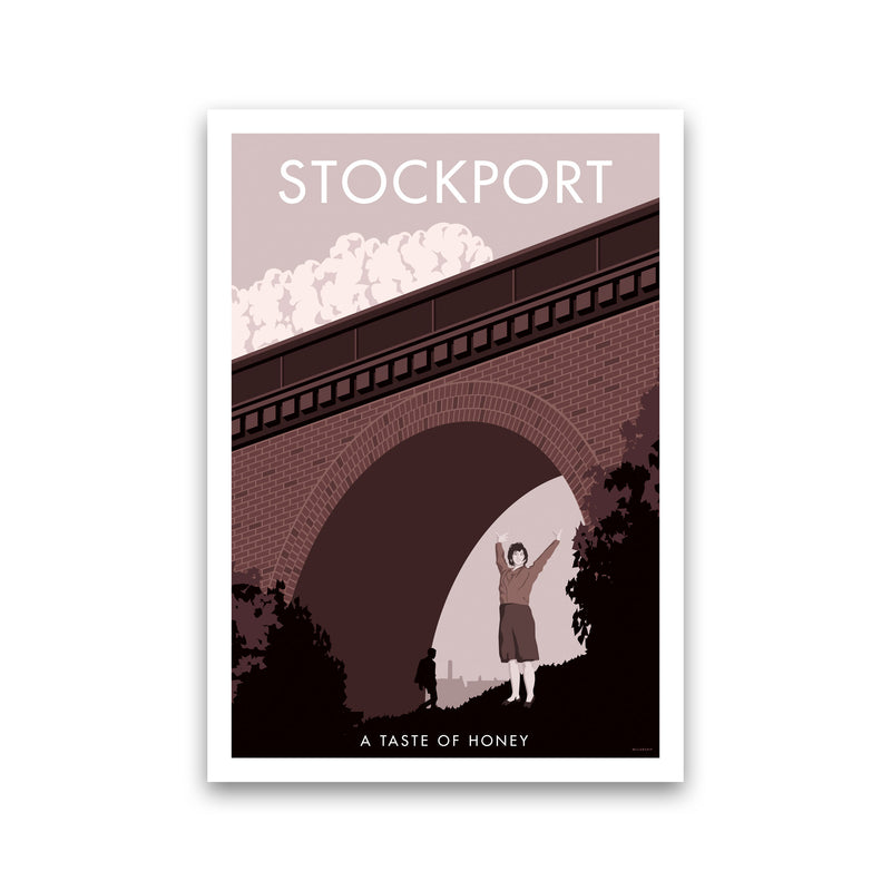 Stockport Art Print by Stephen Millership Print Only