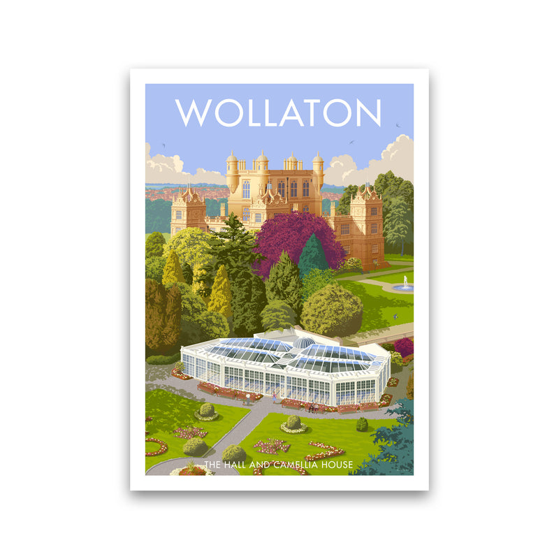 Nottingham Wollaton Hall Art Print by Stephen Millership Print Only