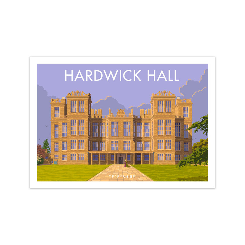 Derbyshire Hardwick Hall Art Print by Stephen Millership Print Only