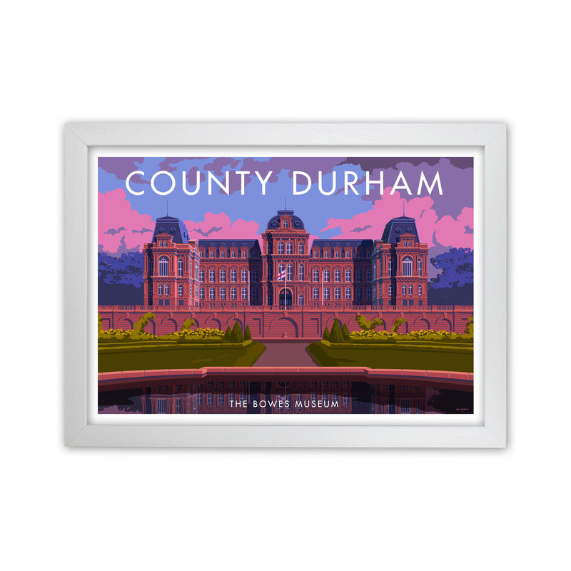 County Durham by Stephen Millership White Grain