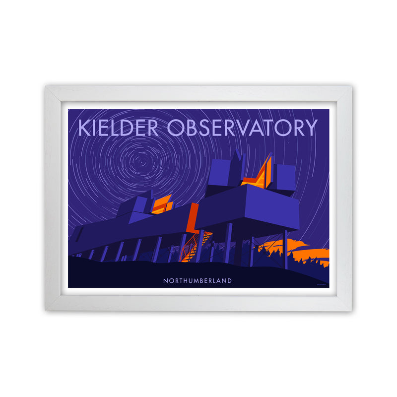 Kielder Observatory by Stephen Millership White Grain