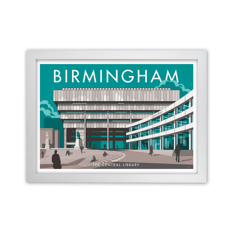 Birmingham by Stephen Millership White Grain