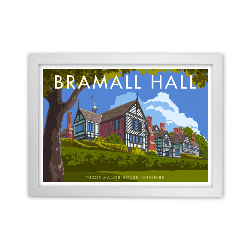 Bramall Hall by Stephen Millership White Grain