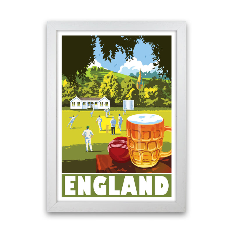 England by Stephen Millership White Grain
