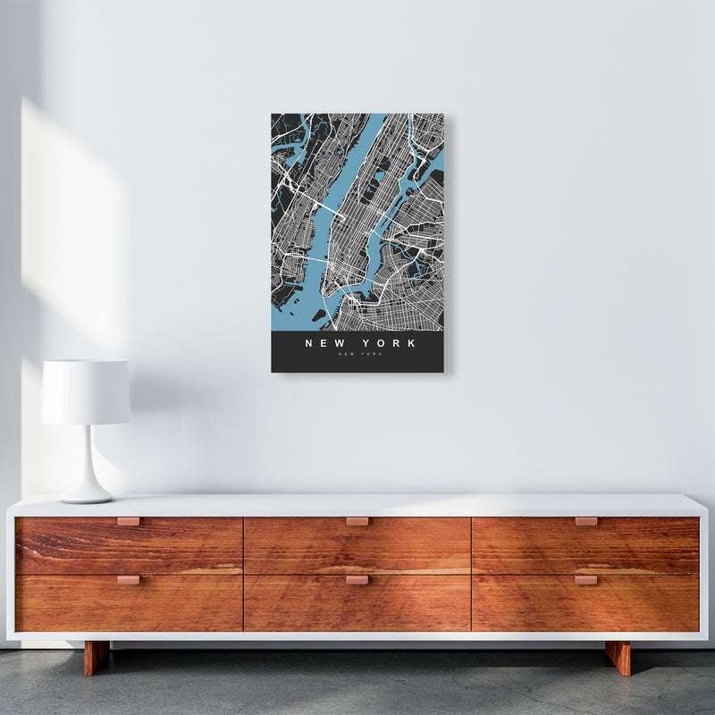 New York II Art Print by UrbanMaps A2 Canvas