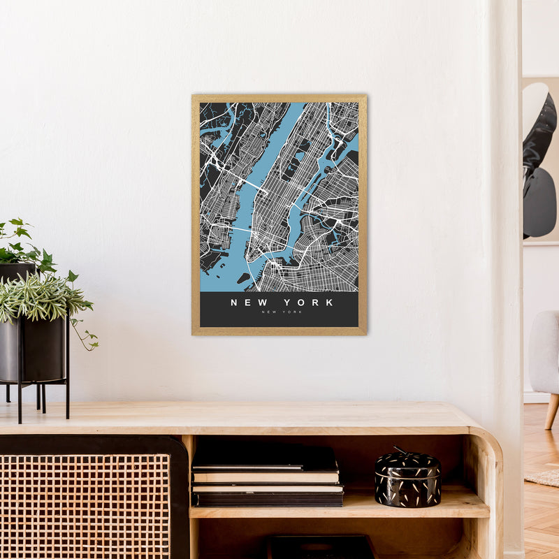 New York II Art Print by UrbanMaps A2 Print Only