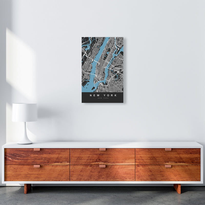 New York II Art Print by UrbanMaps A3 Canvas