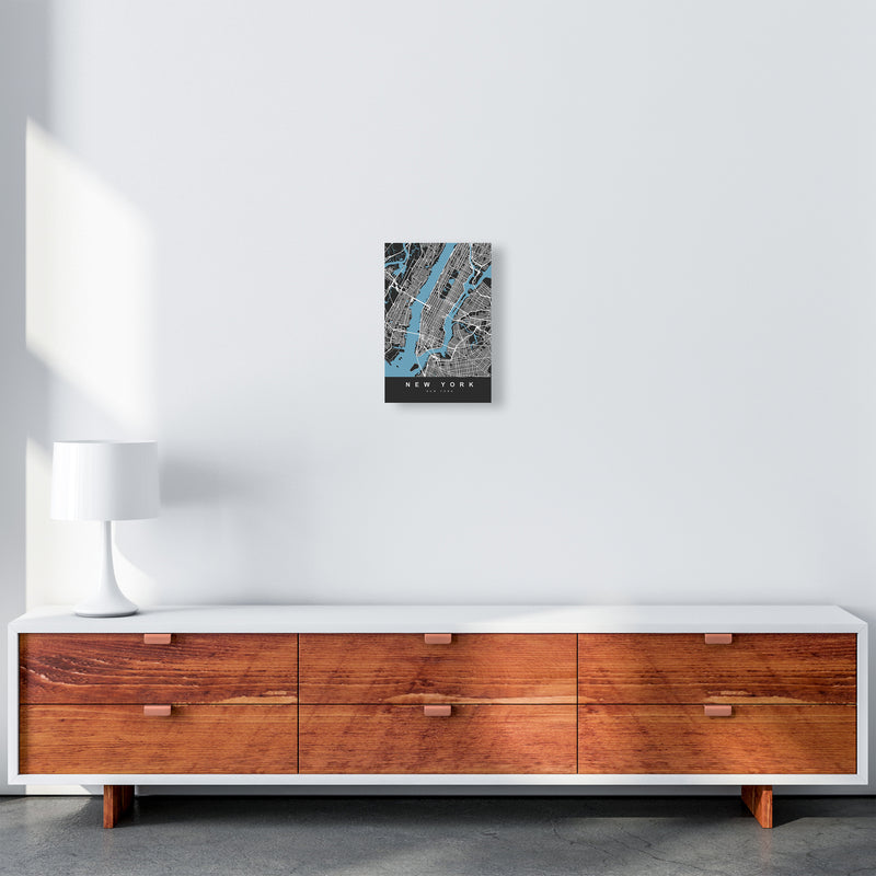 New York II Art Print by UrbanMaps A4 Canvas