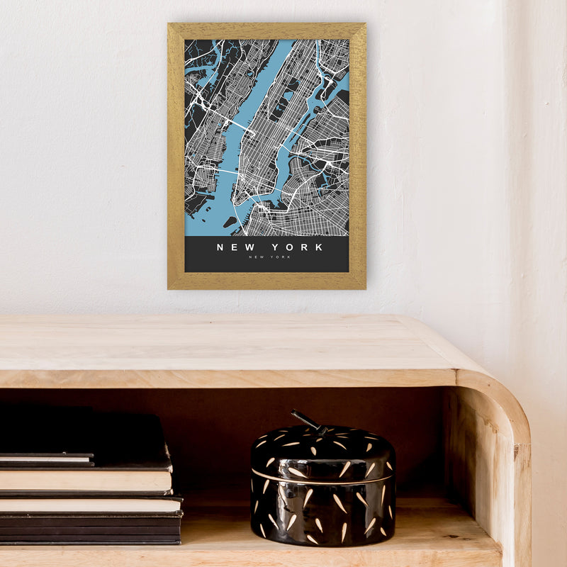 New York II Art Print by UrbanMaps A4 Print Only