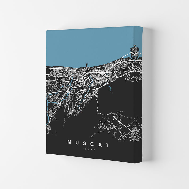 Muscat Art Print by UrbanMaps Canvas
