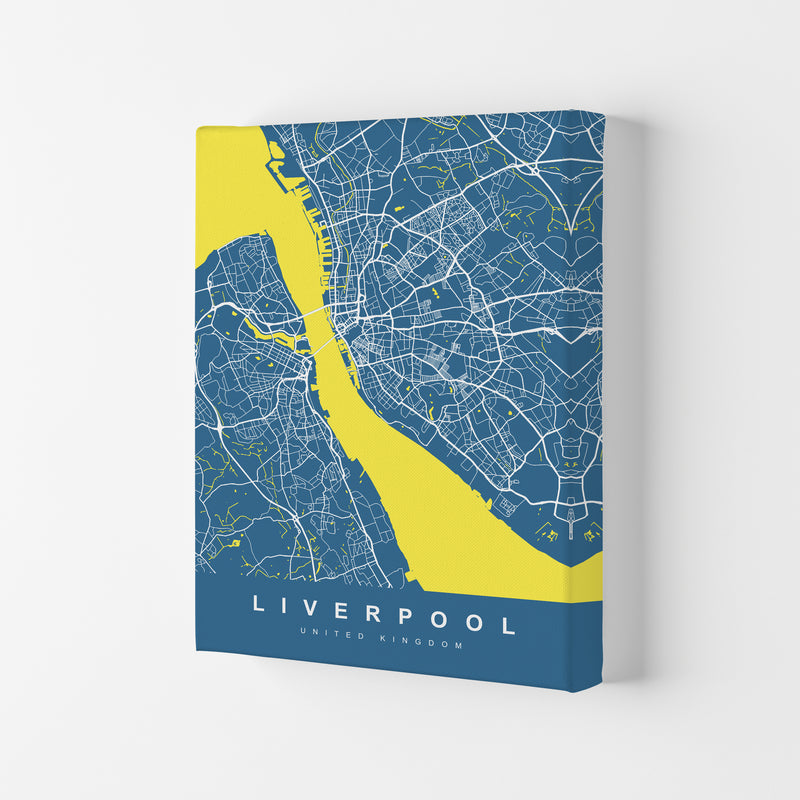 Liverpool I Art Print by UrbanMaps Canvas