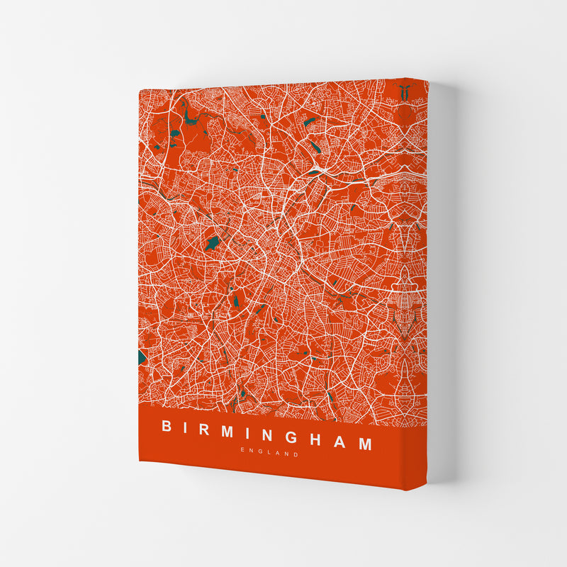 Birmingham I Art Print by UrbanMaps Canvas