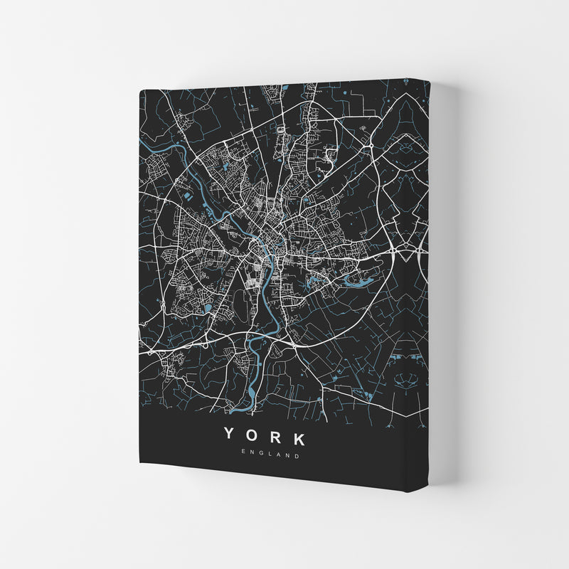York III Art Print by UrbanMaps Canvas