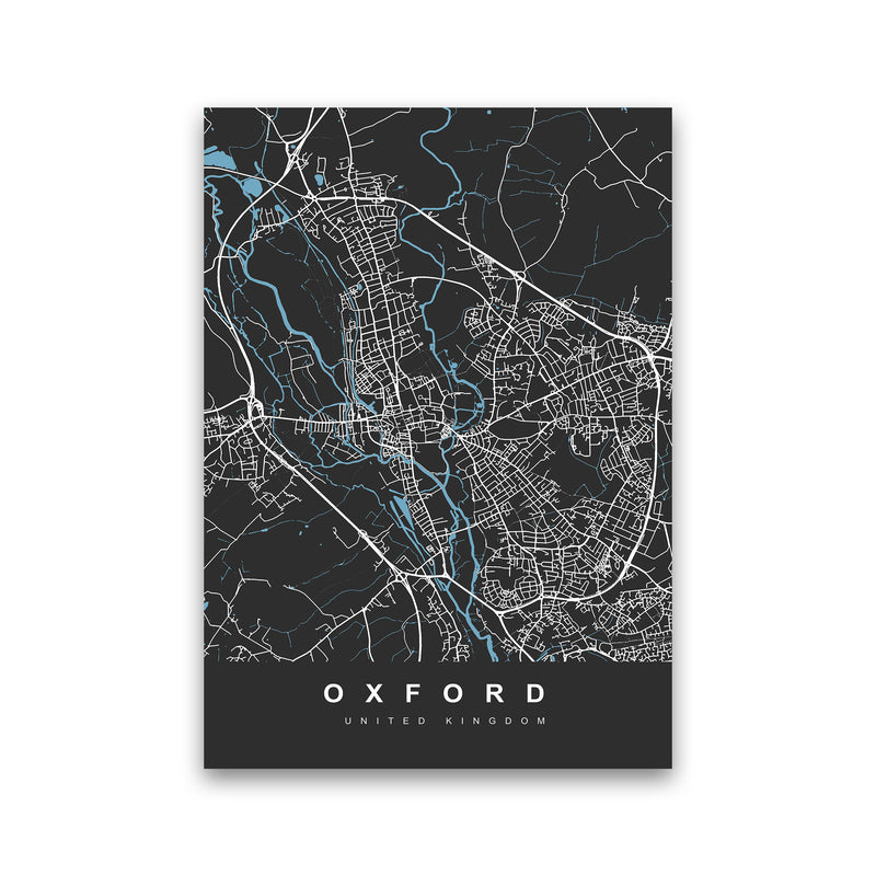 Oxford IV Art Print by UrbanMaps Print Only