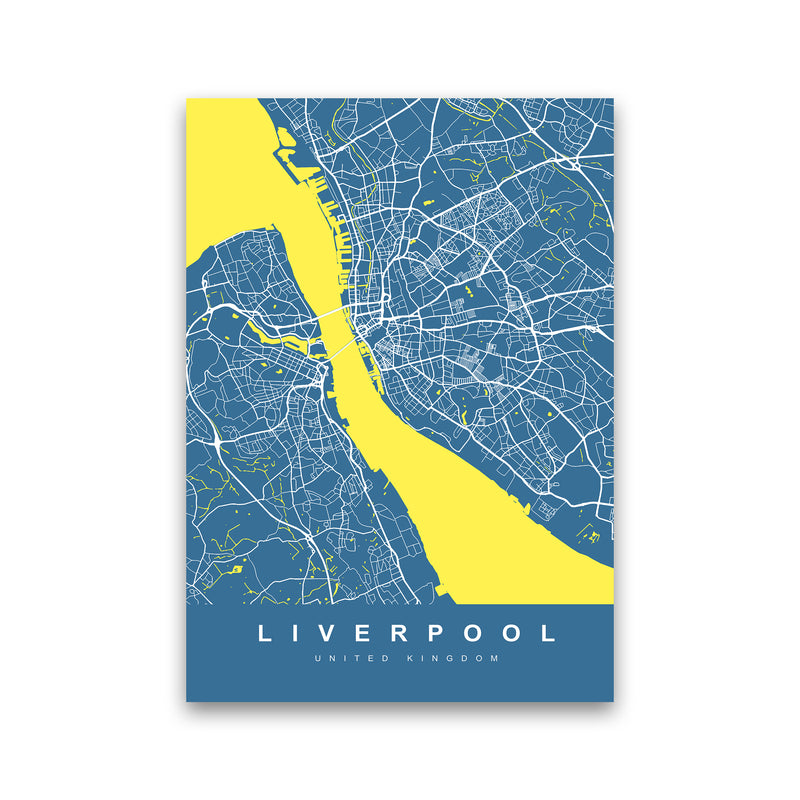 Liverpool I Art Print by UrbanMaps Print Only