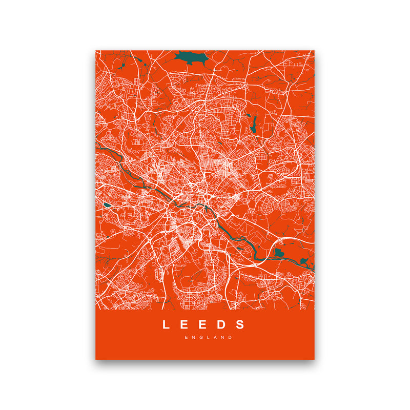 Leeds I Art Print by UrbanMaps Print Only