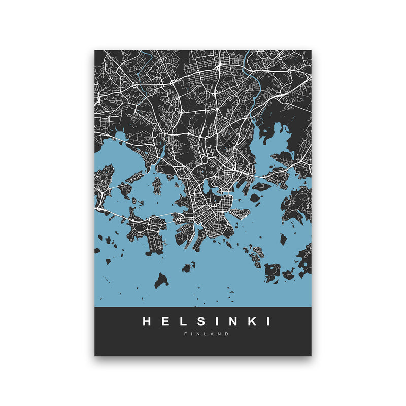 Helsinki Art Print by UrbanMaps Print Only