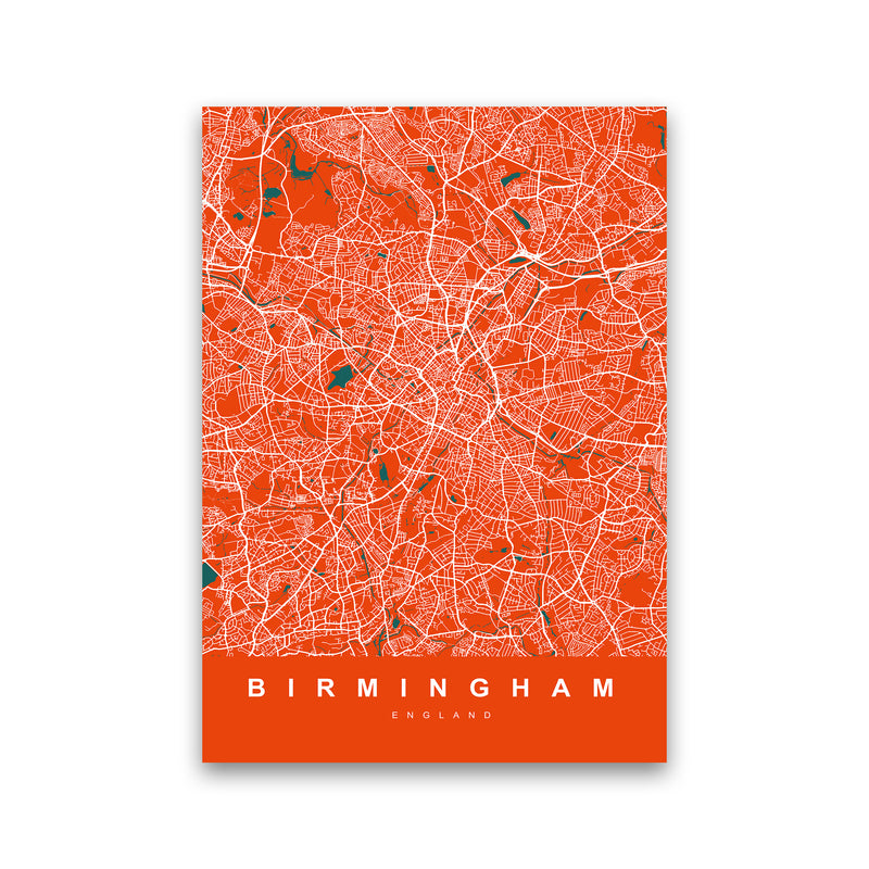 Birmingham I Art Print by UrbanMaps Print Only