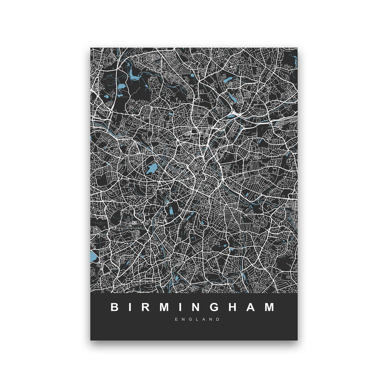 Birmingham III Art Print by UrbanMaps Print Only