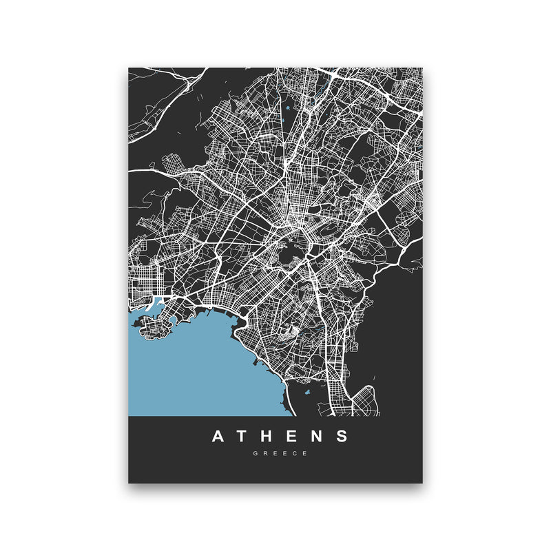 Athens Art Print by UrbanMaps Print Only