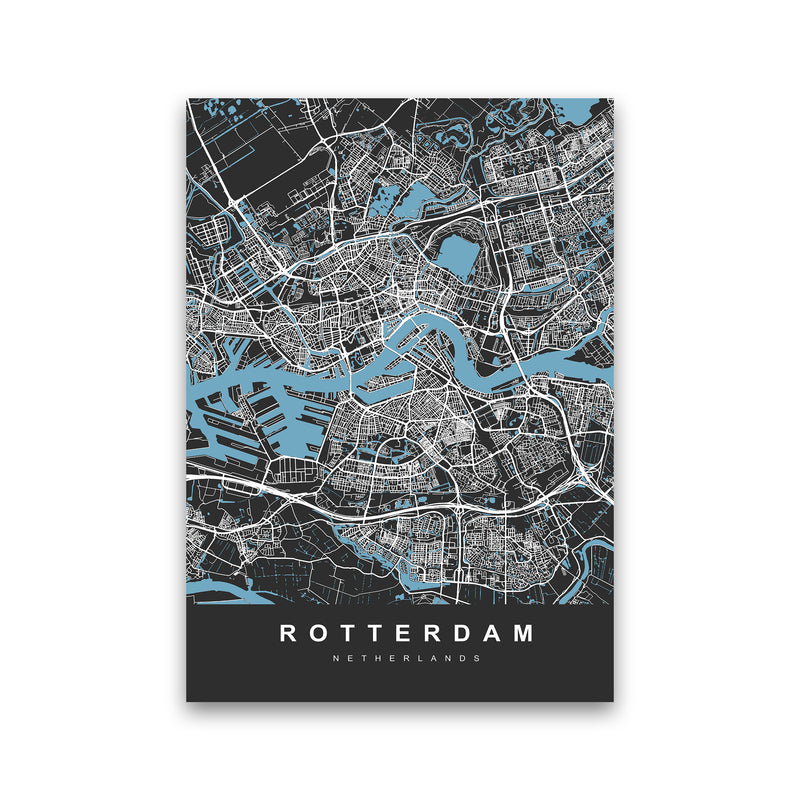 Rotterdam Art Print by UrbanMaps Print Only