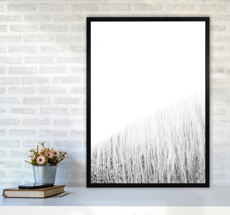 White Horse I Photography Print by Victoria Frost A1 White Frame
