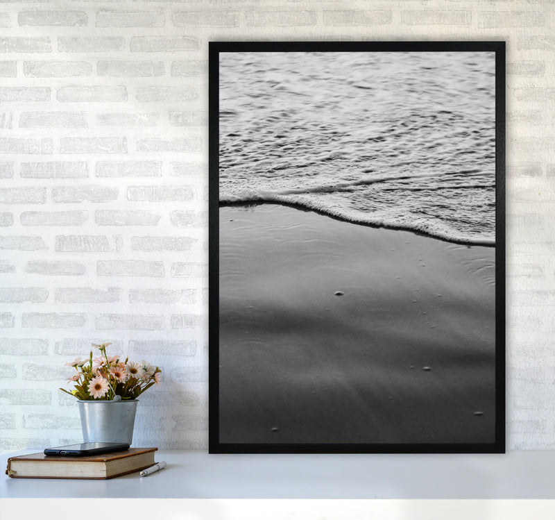 Sea Foam Photography Print by Victoria Frost A1 White Frame