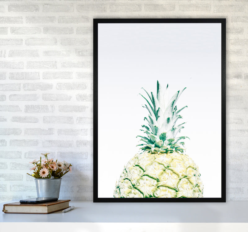 Pineapple Photography Print by Victoria Frost A1 White Frame