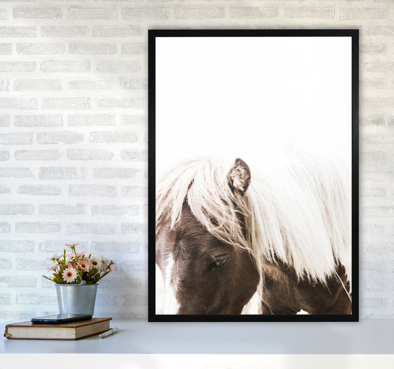 Horse III Photography Print by Victoria Frost A1 White Frame