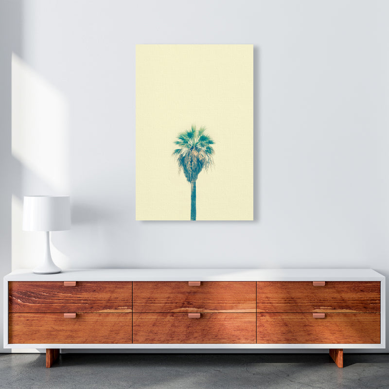 Yellow Palm Tree Photography Print by Victoria Frost A1 Canvas