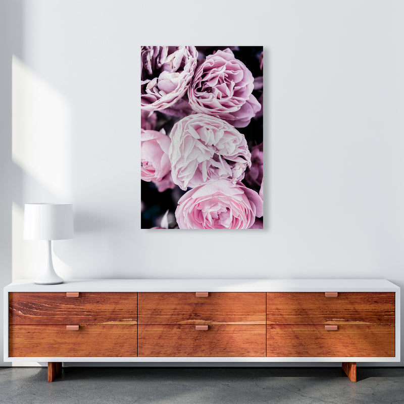 Pink Flowers I Photography Print by Victoria Frost A1 Canvas