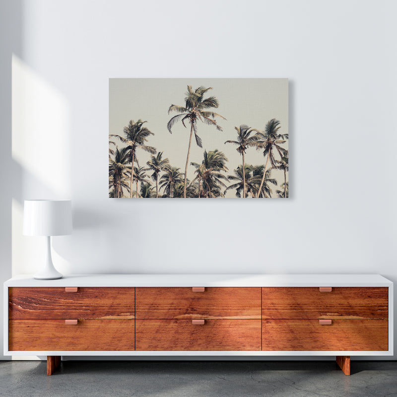 Palm Trees on the beach Photography Print by Victoria Frost A1 Canvas