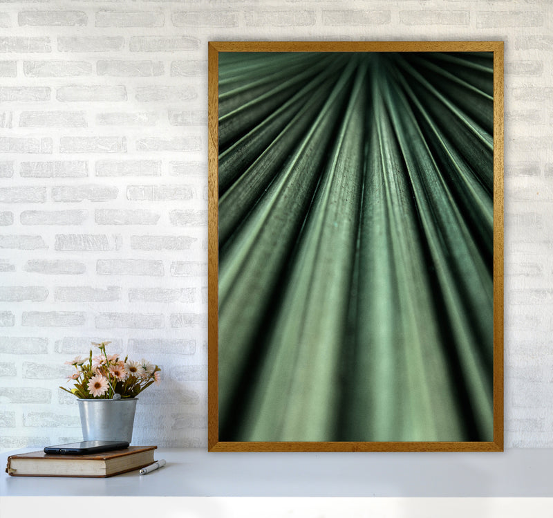 Green Palm Leaf Photography Print by Victoria Frost A1 Print Only