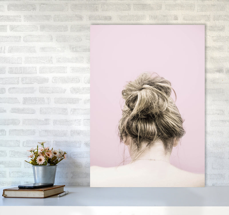 Pink Francesca Photography Print by Victoria Frost A1 Black Frame