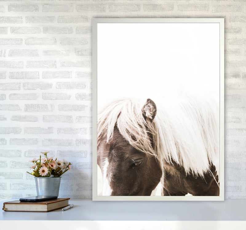 Horse III Photography Print by Victoria Frost A1 Oak Frame