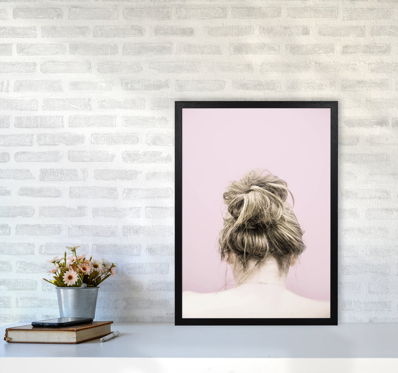 Pink Francesca Photography Print by Victoria Frost A2 White Frame