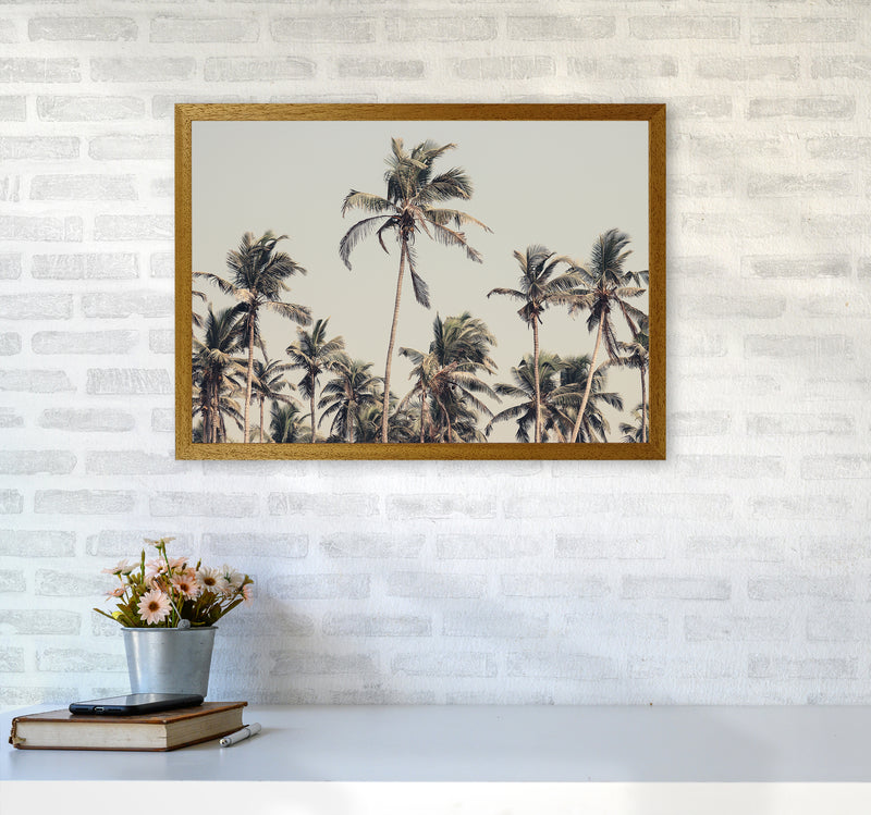 Palm Trees on the beach Photography Print by Victoria Frost A2 Print Only