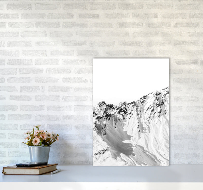 Mountains Edge Photography Print by Victoria Frost A2 Black Frame