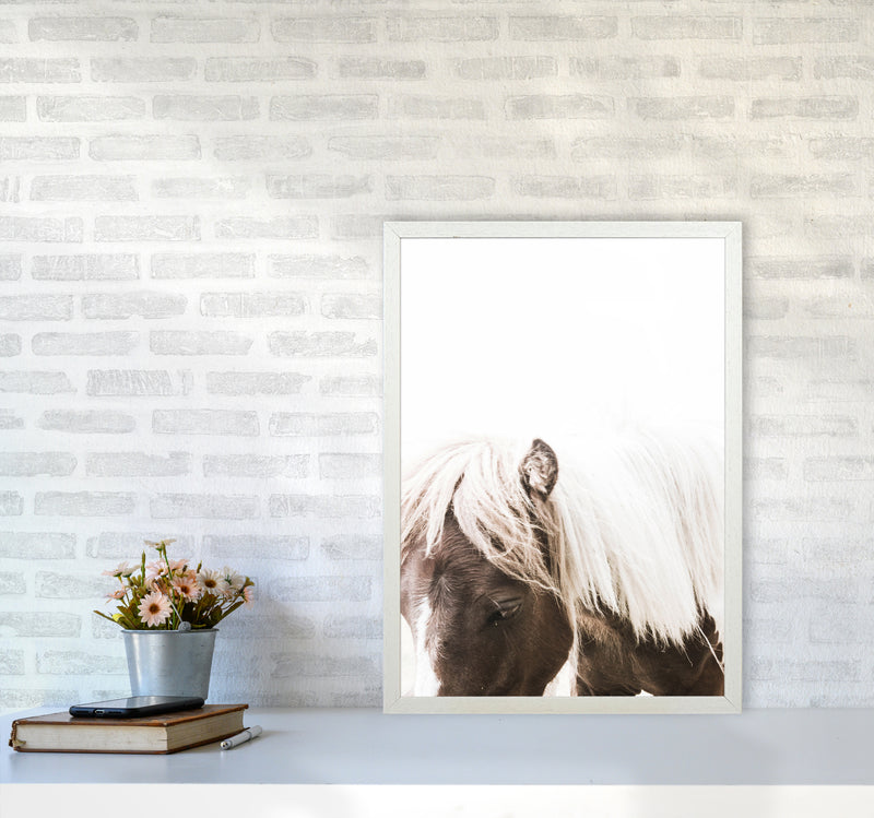 Horse III Photography Print by Victoria Frost A2 Oak Frame