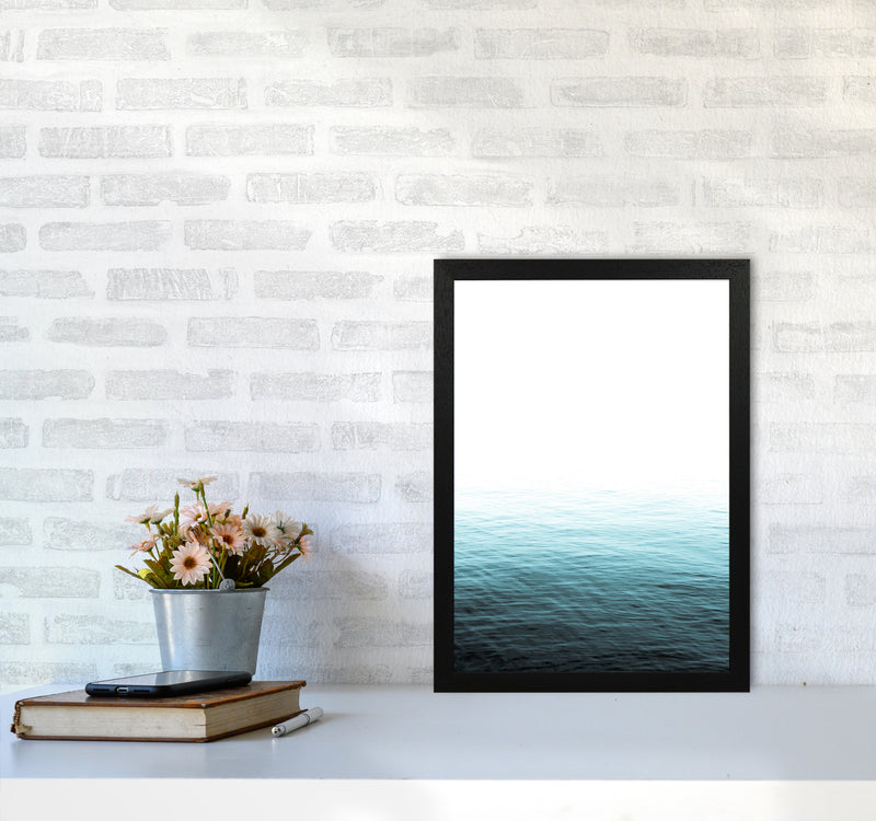 Vast Blue Ocean Photography Print by Victoria Frost A3 White Frame