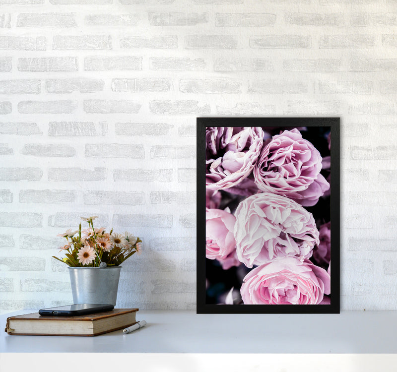 Pink Flowers I Photography Print by Victoria Frost A3 White Frame