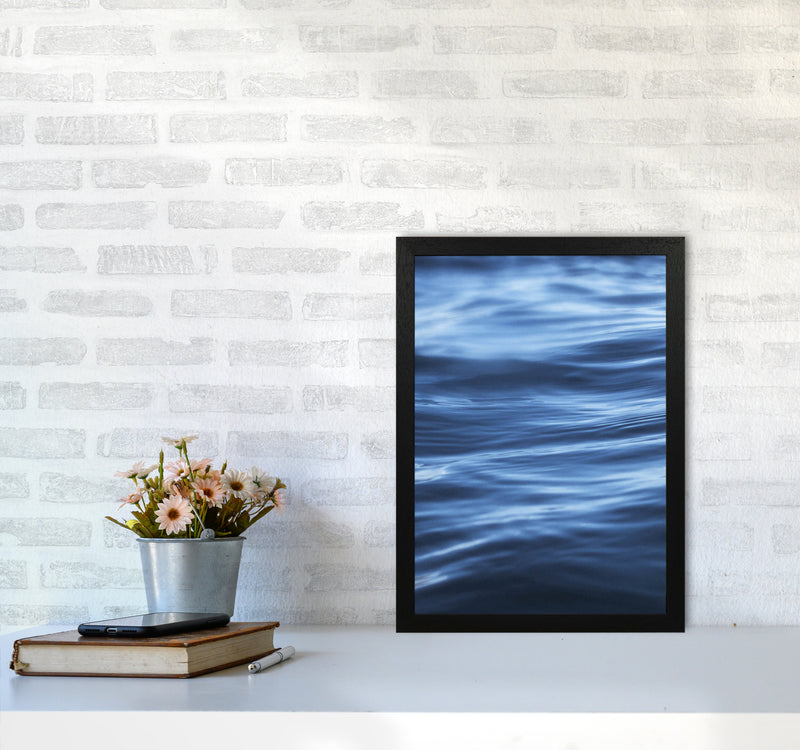 Calm Ocean Photography Print by Victoria Frost A3 White Frame